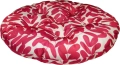 Poduszka na huśtawkę bocianie gniazdo wodoodporna 60cm - liście magenta nr 2