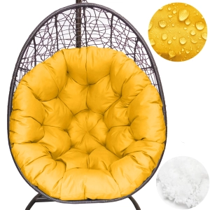 Poduszka wodoodporna na KOKON FOTEL WISZĄCY 120cm - żółta
